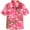 Rose Red, variant on SSLR Youth Big Girls Flamingo Hawaiian Shirt Casual Short Sleeve Button Down Shirt