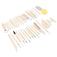 thumbnail image 1 of Clay Sculpting Tools, Fine Detailed Easy Storage  Clay Tools Comfortable Grip 41pcs  For Art Crafts, 1 of 8