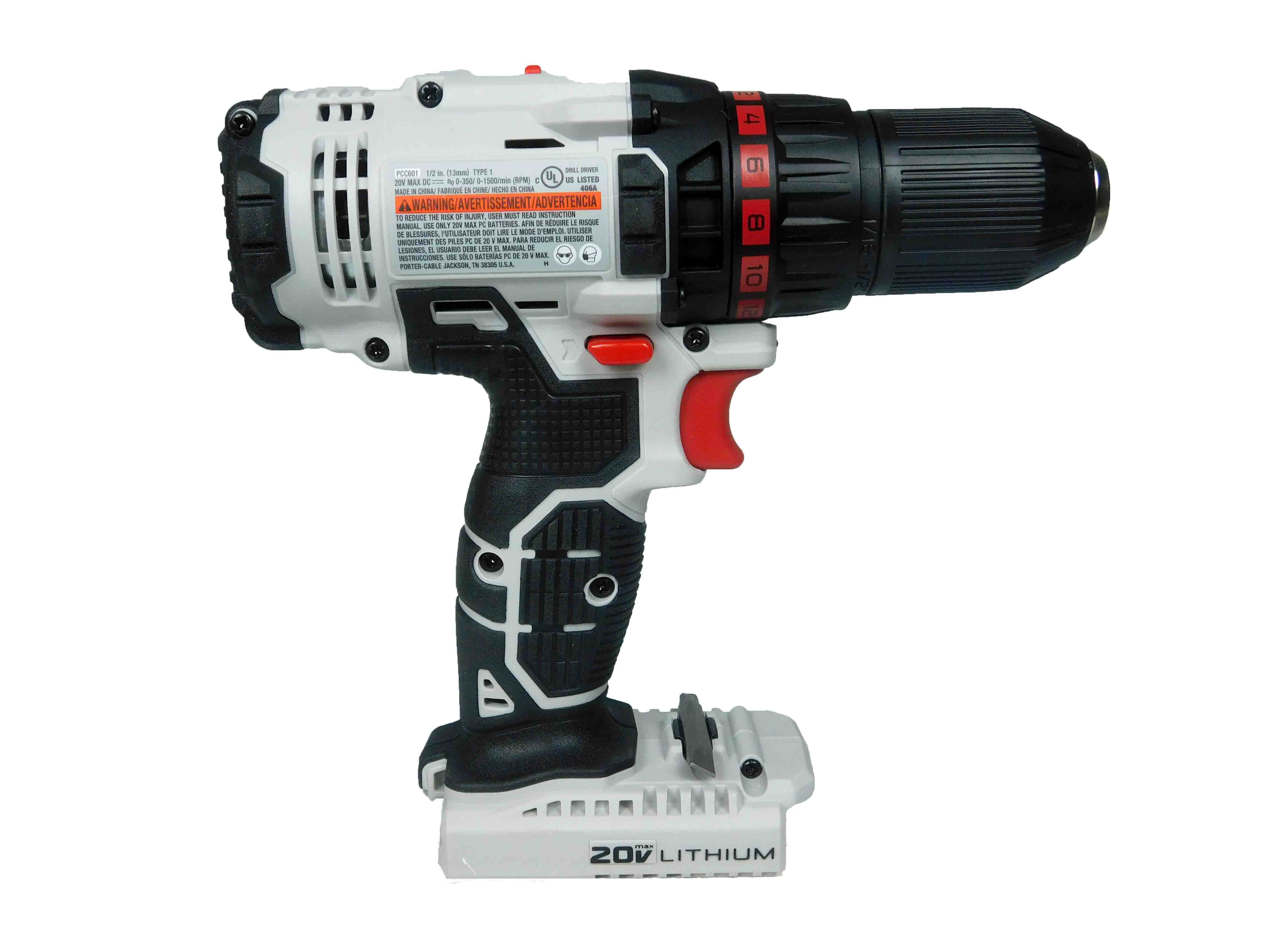 Porter Cable Max 1 2 v Cordless Drill Driver Pcc601b Walmart Com Walmart Com