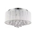 thumbnail image 2 of Home Decorators Collection Flenniken 15" Contemporary Chrome Flush Mount Lights, 2 of 6