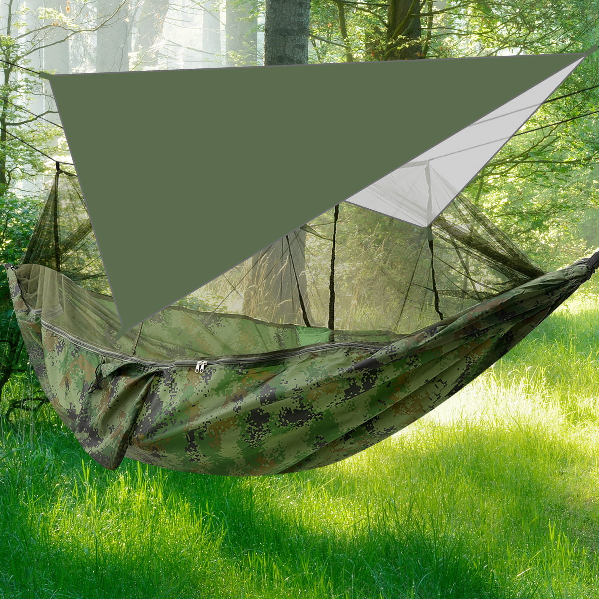 S Camping Hammock Rain Fly Tent Tarp Provides Effective Protection Against Rain 