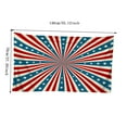 thumbnail image 3 of Uanit 4 Of July Towels Ultra Fine Fiber Beach Towel Quick Drying Sports Towel with American Flag Print for Adults, 3 of 5