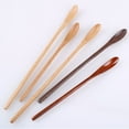 thumbnail image 1 of Cuchara de madera de mango largo, cuchara para condimentar, cuchara para miel, cuchara de madera, cuchara para café, cuchara para mezclar, cuchara para niños, vajilla, 1 of 3