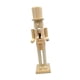 thumbnail image 1 of Figura de Cascanueces de Navidad DIY Muñeca DIY Sin Pintar Cascanueces de Madera Sin Terminar A, 1 of 9