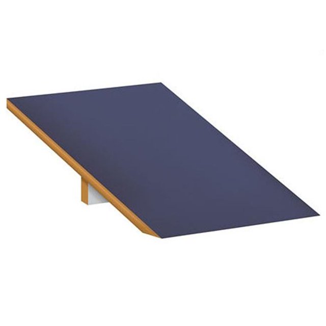 Salsbury Industries 22251BLU Sloping Hood for Extra Wide Designer Wood Locker - 1 Wide - Blue