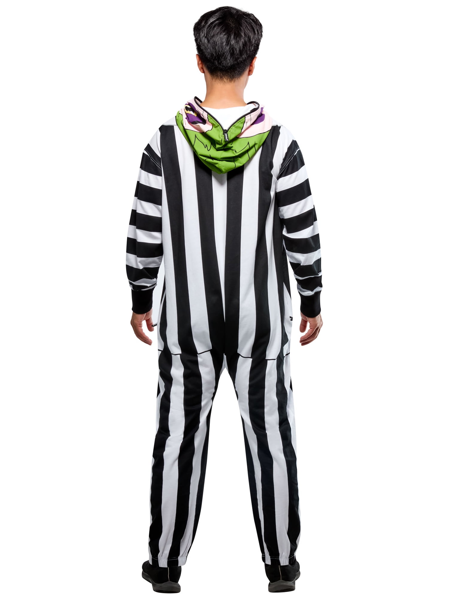 Beetlejuice Zipsters Masked-Up Costume for Adults by Rubies, Men's