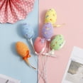 thumbnail image 6 of Leadrop 1 Set Easter Egg Yard Set Colorful DIY Painting Egg Easter-themed Flower Plant Vase Outdoor Lawn Decoration Set, 6 of 11