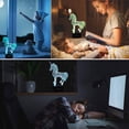 thumbnail image 5 of Unicorn (D) 3D Illusion Night Light Toys,16 Colors Change Smart Touch & Remote Control,Home Decor LED Bedside Table Desk Lamp,Christmas Birthday, 5 of 5