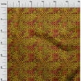 thumbnail image 2 of oneOone Cotton Jersey Brown Fabric Batik Sewing Craft Projects Fabric Prints By Yard 58 Inch Wide - 9E, 2 of 4