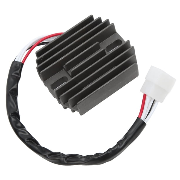 Rectificador De Voltaje De Motocicleta, Regulador De Voltaje De Aleación De Aluminio De 12 V A Prueba De Herrumbre Resistente Al Desgaste Para Actualización ANGGREK Motorcycle Voltage Regulator