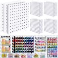 thumbnail image 1 of Organizador de pared con tablero perforado BOLUTDIF modular, 12 piezas, blanco, 1 of 7