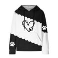 thumbnail image 4 of Neewe Womens Oversized Hoodies Fleece Sweatshirts Fall Fashion 2025 Pullover Sweaters Winter Clothes, 4 of 4