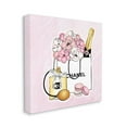 thumbnail image 3 of Stupell Industries Golden Perfume Flowered Fashion Shopping Bag Confectionary Macaroons ,24 x 24, Design by Martina Pavlova, 3 of 5