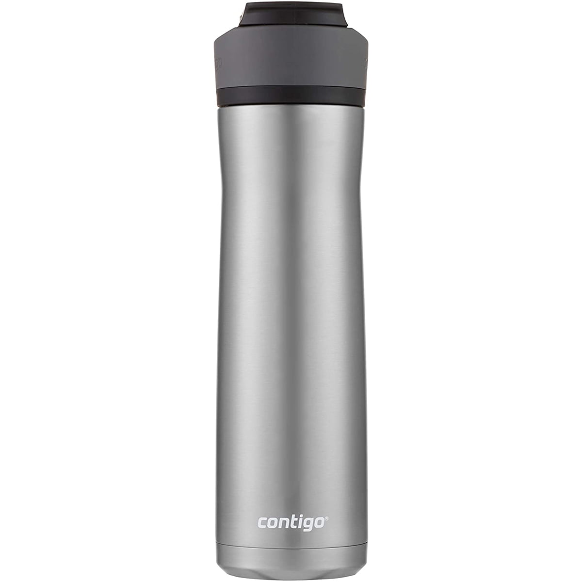 Contigo ASHLAND CHILL 2.0 Stainless Steel Water Bottle with AUTOSPOUT® Lid,  Stainless Steel with Juniper, 24 oz