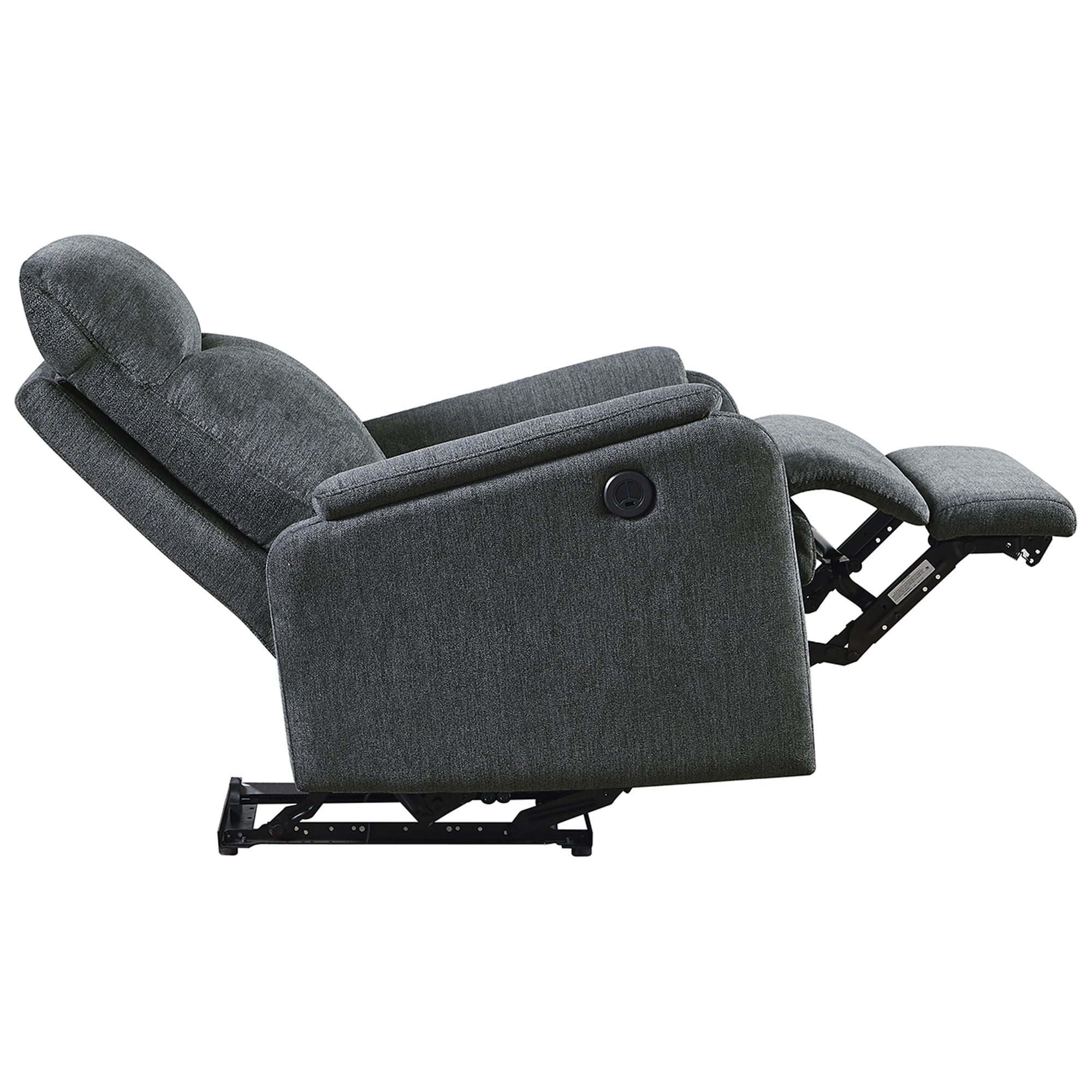 MAYEERTY Power Recliner Chair, Ergonomic Single Electric Reclining Sofa with Full Head-to-Back Support for Living Room, Bedroom, Reading Room