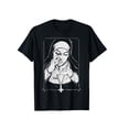 thumbnail image 1 of Funny Funny Unholy Drug Nun Costume Essential Costume T-Shirt for Men Women Couple, Casual Crew Neck Short Sleeve Tee, Breathable Cotton Fabric, 1 of 5