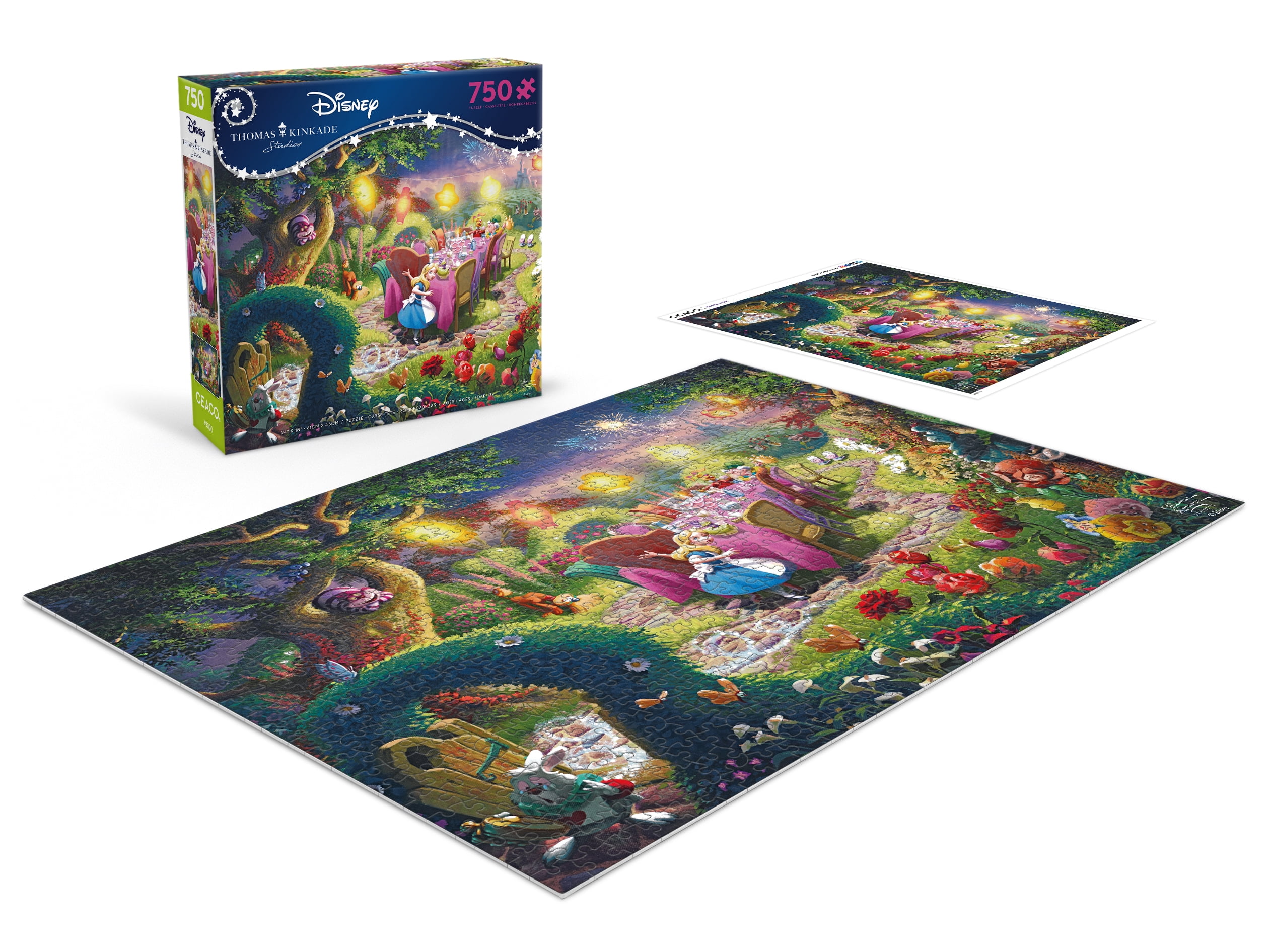 Ceaco - Disney - Mad Hatter Tea Party - 750 Piece Interlocking Jigsaw Puzzle