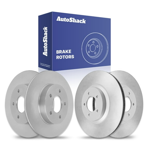 AutoShack Front Vented & Rear Solid Brake Rotors 4-PC Set Replacement for 1997-2004 Buick Park Avenue 2000-2005 Buick LeSabre 1997-2002 Cadillac Eldorado 2000-2003 Pontiac Bonneville