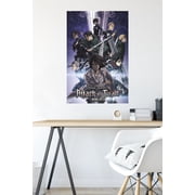 Attack on Titan: Season 4 - Key Visual 2 Wall Poster, 22.375 x 34