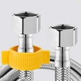thumbnail image 5 of stainless Steel Plumbing Explosion-Proof Flexible Braided Hose Faucet Water Pipe, 5 of 7
