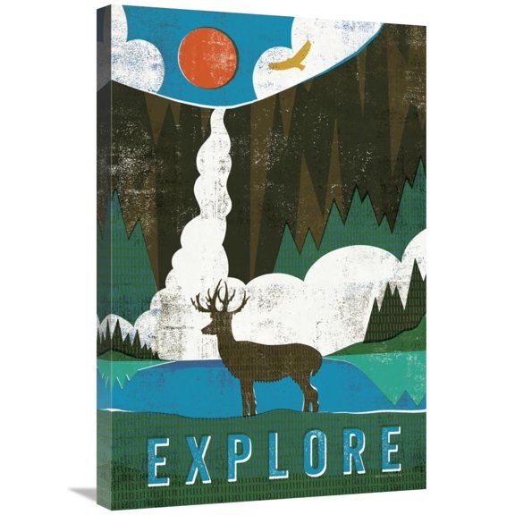 Global Gallery's 'Big Sky II' By Michael Mullan Stretched Canvas Wall Art