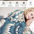 thumbnail image 3 of COMIO Floral Throw Blanket Spring Blankets and Throws Boho Western Decor Cotton Woven Couch Cover Blanket for Sofa Living Room Beach Travel Outdoor (Yellow Flower), 3 of 6