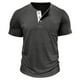 thumbnail image 4 of Tops para hombre, blusas y camisas de manga corta y cuello redondo para hombre, color liso, cálidos y ajustados, cuello semialto, manga larga, base deportiva y fitness, top de poliéster para hombre., 4 of 5