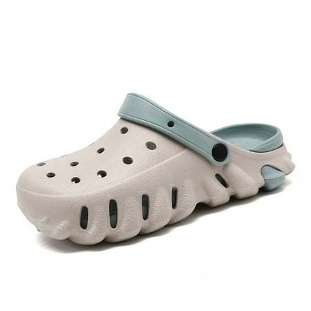 

Men s Anti-Skid Color Block Slip-On Clogs for Outdoor and Indoor Use - Perfect for Beach Garden and Water Activities