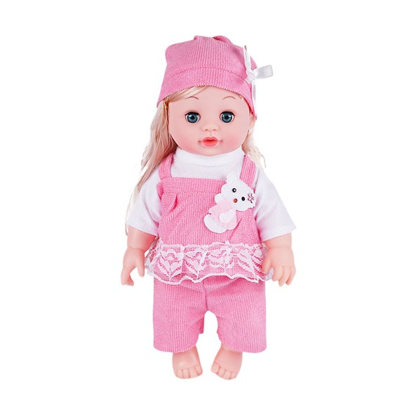 YIMWNYI Soft Doll with Removable Arms and Legs, 13 Inch Cuddly Reborn Doll, Washable Interactive Toy for Nurturing Play, Perfect Gift for Christmas and Birthdays