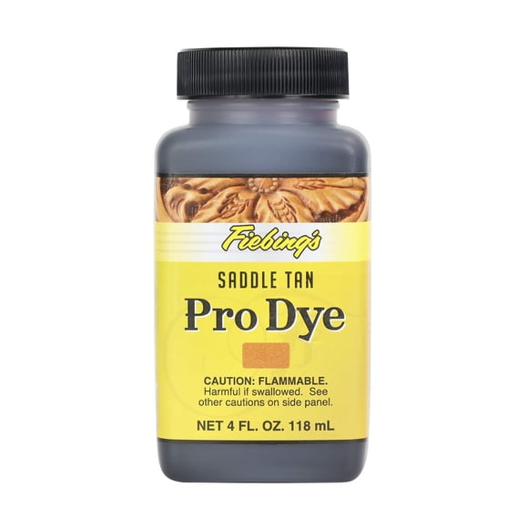 Tinte Profesional Fiebing's Pro Dye Saddle Tan 118 ml para Cuero