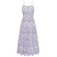 thumbnail image 1 of Vestido largo GRACE KARIN, sin mangas, en forma de A, con columpio, playa, azul y blanco, 1 of 6