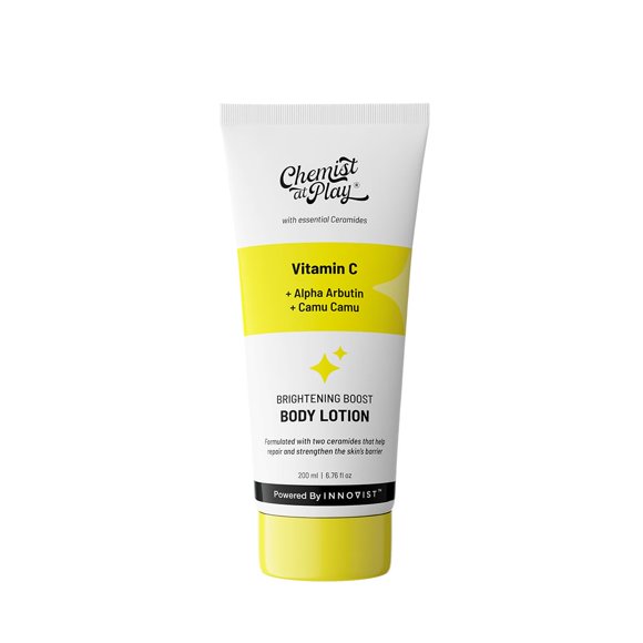 Chemist at Play Brightening Body Lotion for All Skin Types For Bright, Moisturized & Glowing Skin |200 ml
