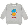 thumbnail image 2 of Inktastic Cute Robot, Colorful Robot, Funny Robot, Robotics Toddler Sweatshirt, 2 of 4