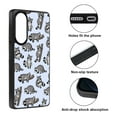 thumbnail image 2 of WIRESTER Shockproof Soft Rubber Cover Case for Samsung Galaxy S25 Edge 6.7 inch 2025, Raccoon Funny Playful Postures, 2 of 5