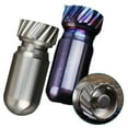 thumbnail image 4 of Porte-pilules de Camping Conteneur de Pilules Matériau Pure Ti Rangement Compact Porte-Clés pour Camping, 4 of 9