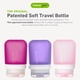 thumbnail image 2 of Botellas de viaje humangear GoToob+, silicona recargable, 53 ml, paquete de 3, 2 of 6