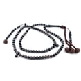 thumbnail image 3 of 99  Black Silver-Inlaid "Diagonal Design" Arabian Prayer Beads (6mm), Islamic Tasbih, Ramadan Gift, Quality Middle Eastern Beads - The Bead Chest, 3 of 4
