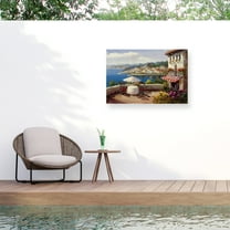 Masters Fine Art 'Italian Afternoon' Outdoor All-Weather Wall Decor