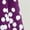 Purple Dot Border, variant on Jessica London Women's Plus Size Stretch Ponte Flare Dress