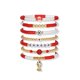 thumbnail image 1 of Set de 7 pulseras de cuentas Poasrelax Canadá Fútbol, 1 of 5