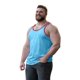 thumbnail image 2 of Verano Salir Tops Ejercicio Muscular Fitness Hombres Respirable sin Mangas Camshoulder Top, Camisa Casual Ligera, 2 of 5