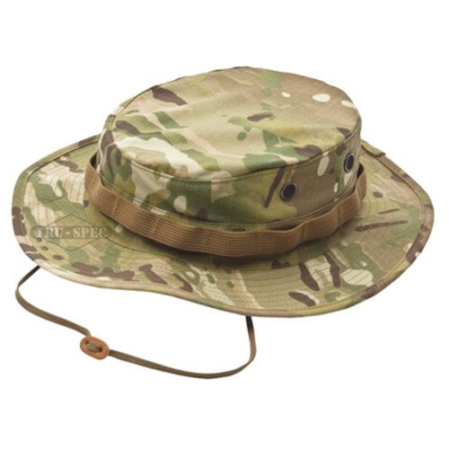 TRU-SPEC 3359 Multicam Tropic Camo Boonie Hat Military Uniform FREE SHIPPING 
