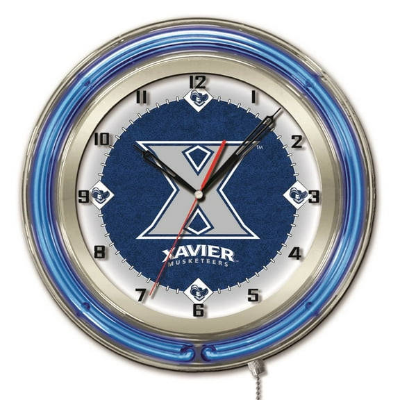 Xavier 19" Double Neon Wall Clock