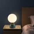 thumbnail image 4 of lionlar Nordic Marble Table Lamp Desk Light Nightlight for Bedroom , Green, 4 of 8