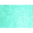 thumbnail image 1 of Ahgly Company Indoor Rectangle Abstract Turquoise Blue Contemporary Area Rugs, 7' x 9', 1 of 4