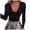 Black, variant on White Corset Tops For Women Solid Fleece Lined Thermal Long Sleeve Bodysuit Deep V Neck Tight Fit Short Pants Body Shaper For Winter Corset Shapewear M