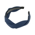 thumbnail image 4 of Unique Bargains 1 Pc Headband Cross Hair Accessories for Women Navy Blue, 4 of 5