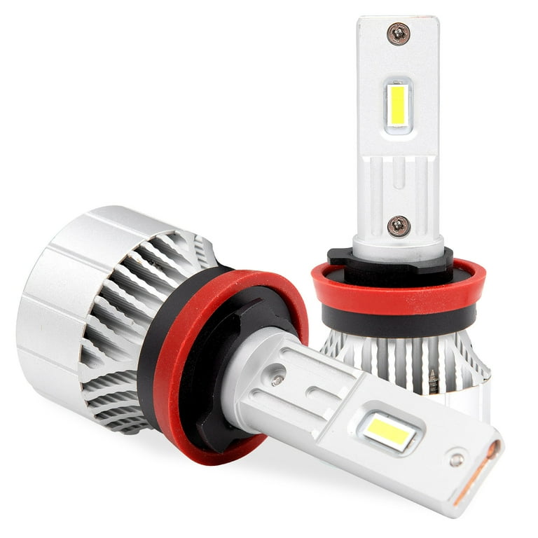 Xtremevision X11 H11 LED Headlight Bulbs 6000K Xenon White, 9000