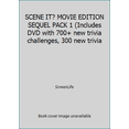 thumbnail image 1 of Pre-Owned SCENE IT? MOVIE EDITION SEQUEL PACK 1 (Includes DVD with 700+ new trivia challenges, 300 new trivia (Unknown) 0972389717 9780972389716, 1 of 1
