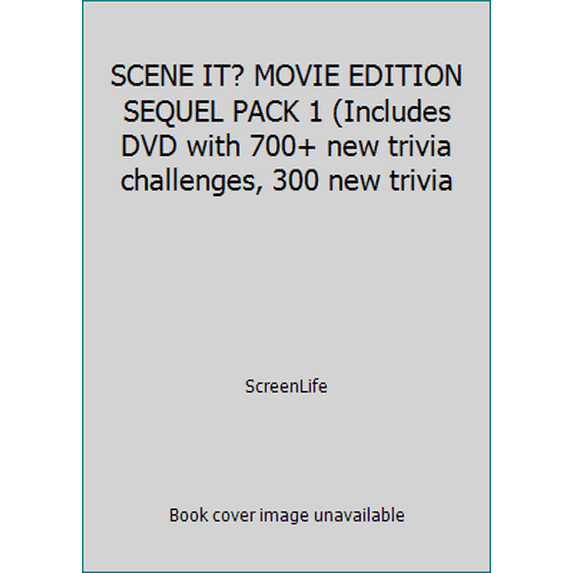 Pre-Owned SCENE IT? MOVIE EDITION SEQUEL PACK 1 (Includes DVD with 700+ new trivia challenges, 300 new trivia (Unknown) 0972389717 9780972389716